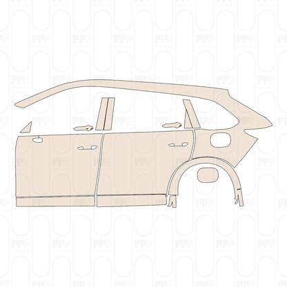 Pre-Cut PPF Mazda CX-80 (EU) Homura Plus 2025