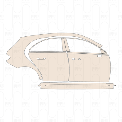 Pre-Cut PPF Mercedes-Benz A Class Hatchback AMG A 35 2022