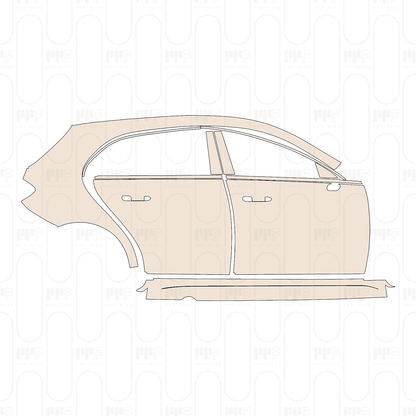 Pre-Cut PPF Mercedes-Benz A Class Hatchback AMG A 45 2022