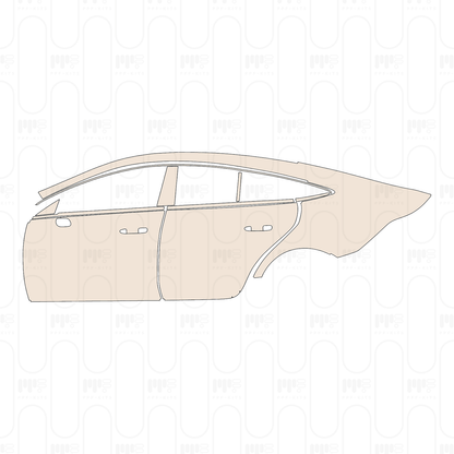 Pre-Cut PPF Mercedes-Benz AMG GT 4-Door 53 2022