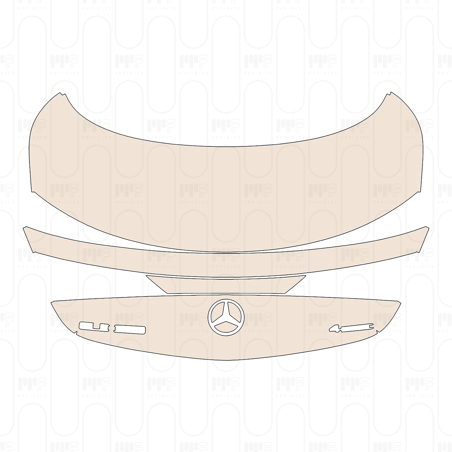 Pre-Cut PPF Mercedes-Benz CLE Coupe AMG-Line 2024
