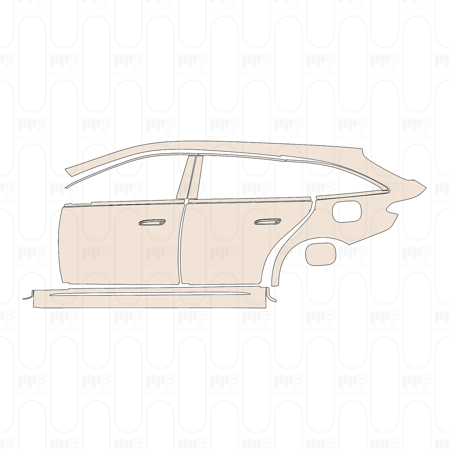 Pre-Cut PPF Mercedes-Benz E Class Estate AMG-Line 2024