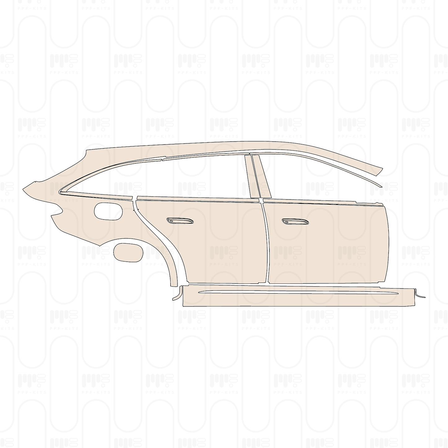 Pre-Cut PPF Mercedes-Benz E Class Estate AMG-Line 2024
