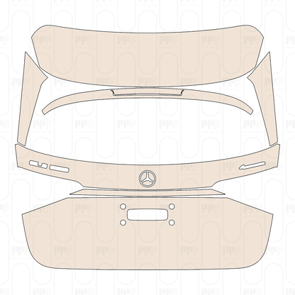 Pre-Cut PPF Mercedes-Benz GLE SUV Base 2022