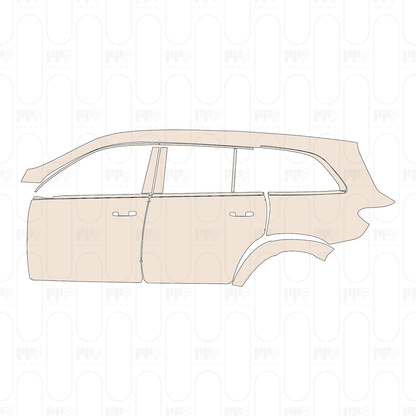 Pre-Cut PPF Mercedes-Benz GLS AMG GLS 63 2022