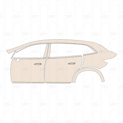 Pre-Cut PPF Mercedes-Benz MAYBACH EQS SUV 2024