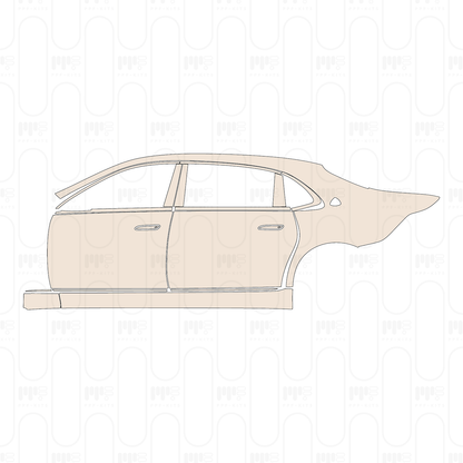 Pre-Cut PPF Mercedes-Benz Maybach S Class S480 2022