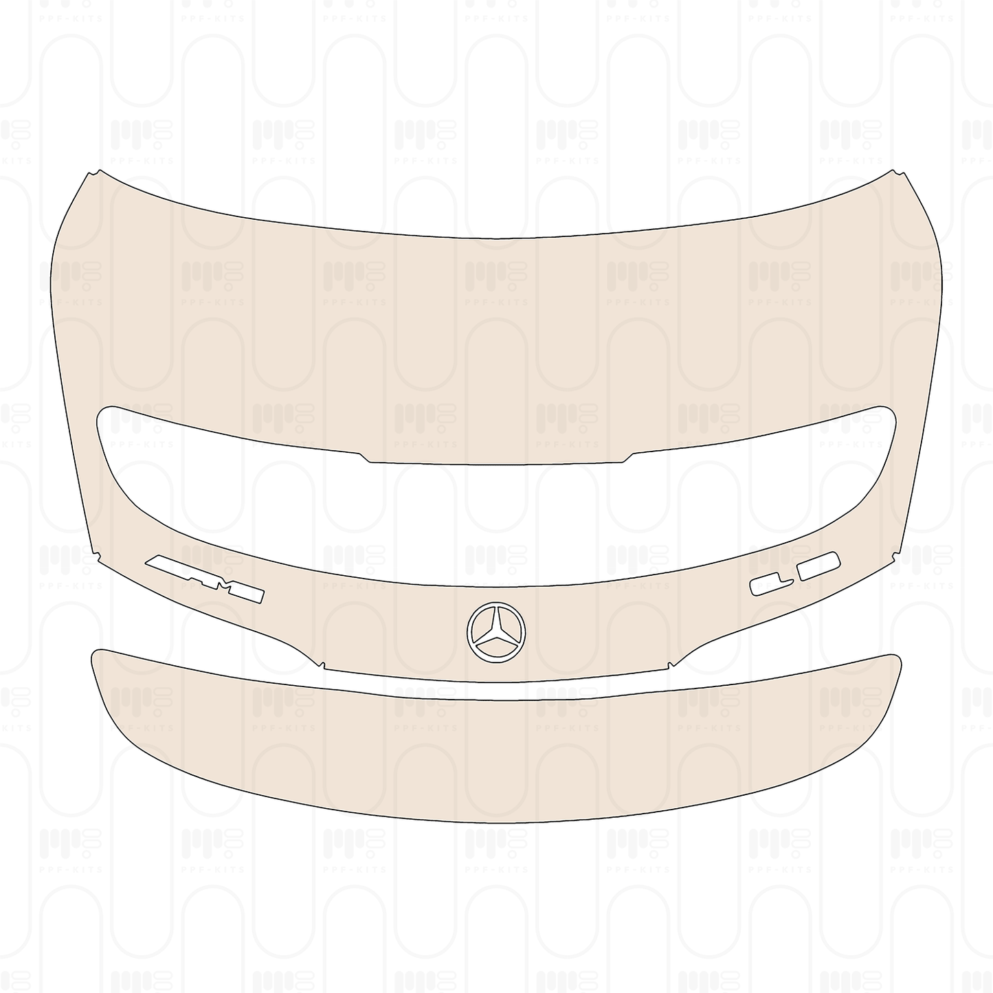 Pre-Cut PPF Mercedes-Benz SL AMG SL63 2022