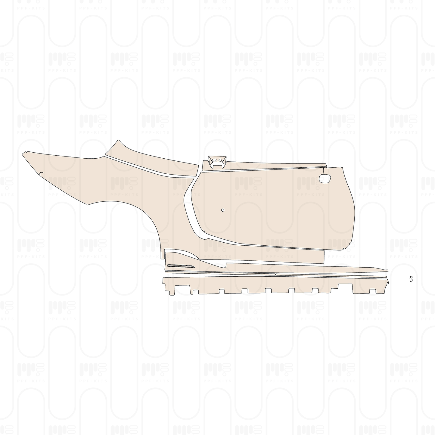Pre-Cut PPF MG Cyberster (CN) 2025