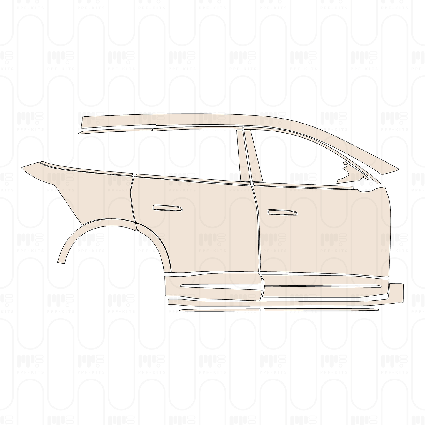 Pre-Cut PPF NIO ES6 2025