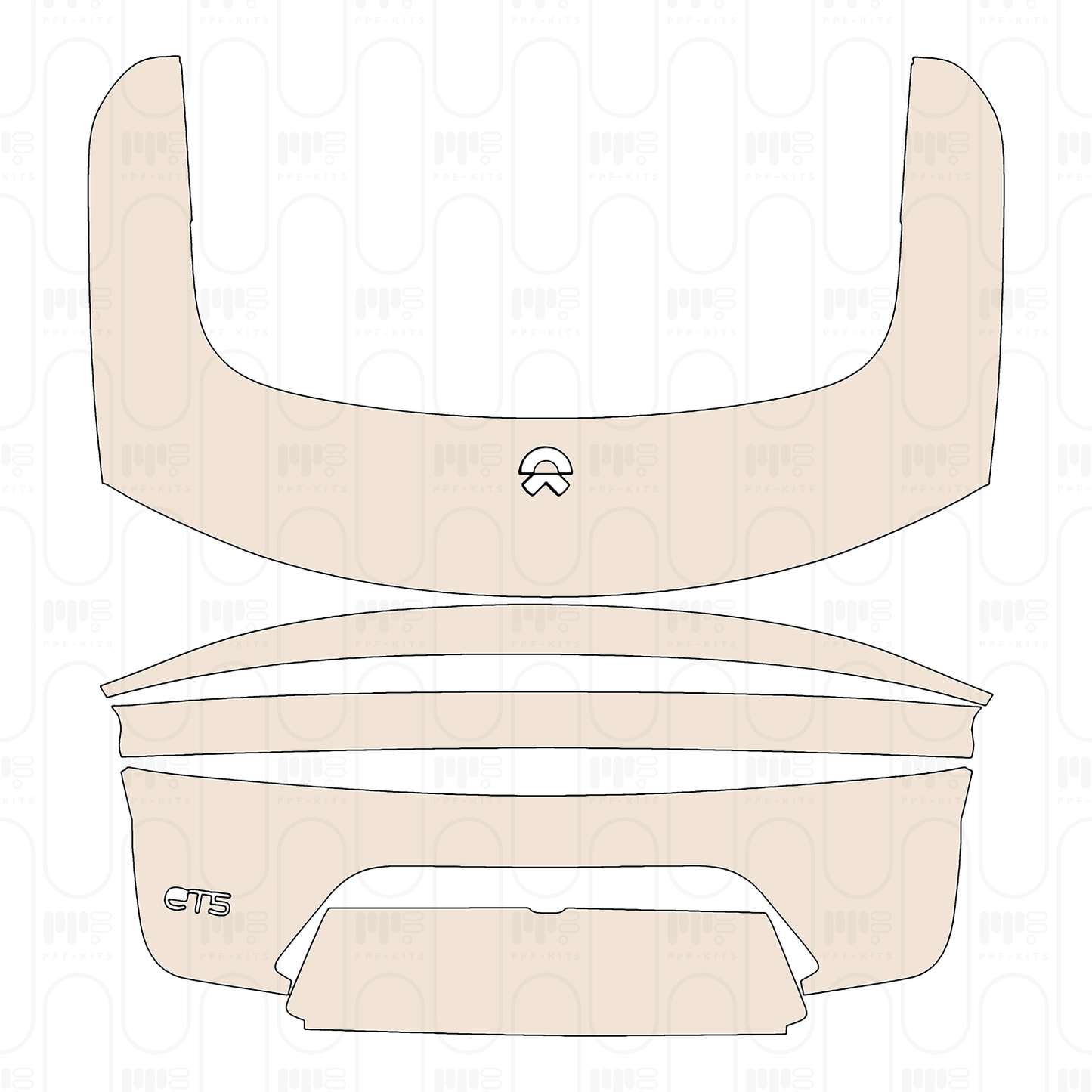 Pre-Cut PPF NIO ET5 2022