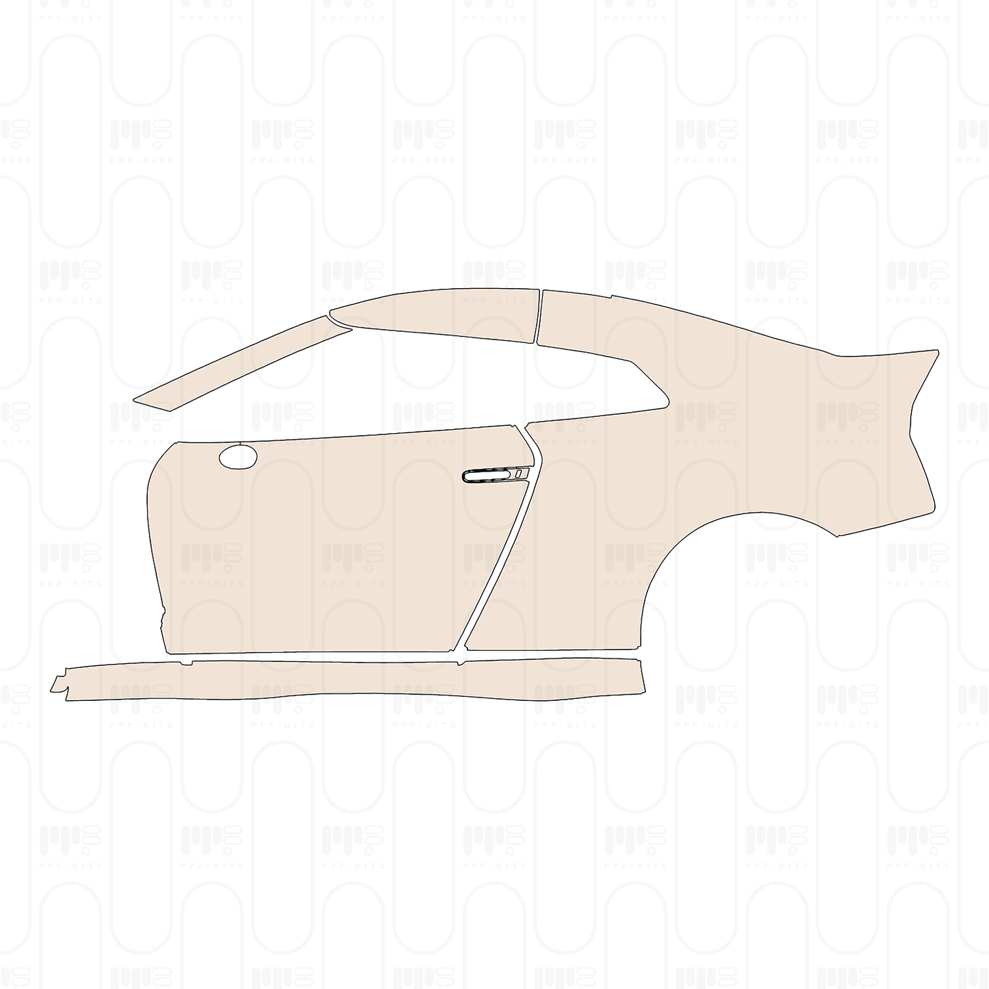 Pre-Cut PPF Nissan GT-R Base 2022