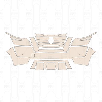 Pre-Cut PPF Nissan Pathfinder Platinum 2023