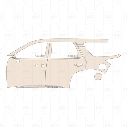 Pre-Cut PPF Nissan Pathfinder Platinum 2023