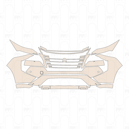 Pre-Cut PPF Nissan Rogue S 2024
