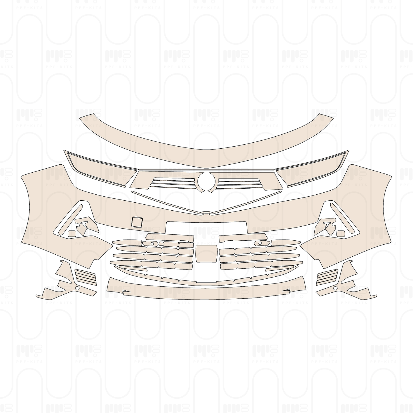 Pre-Cut PPF Opel Astra Hatchback GS Line 2023