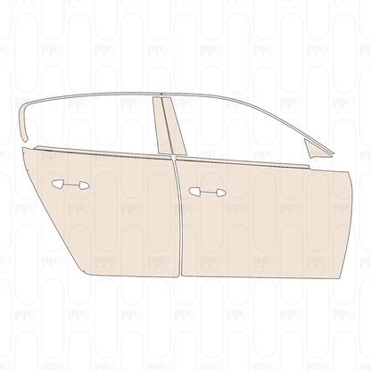 Pre-Cut PPF Peugeot 308 (EU) Allure 2023
