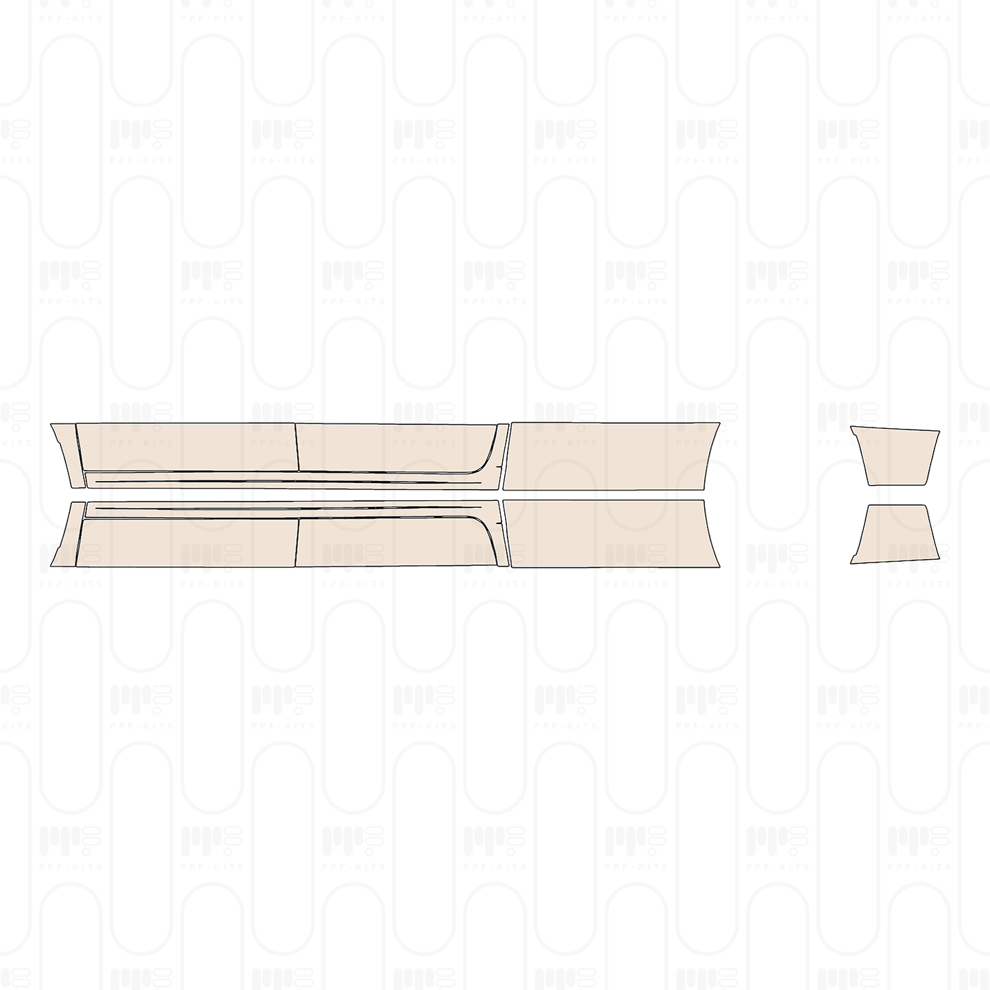 Pre-Cut PPF RAM Trucks 3500 Laramie 2024