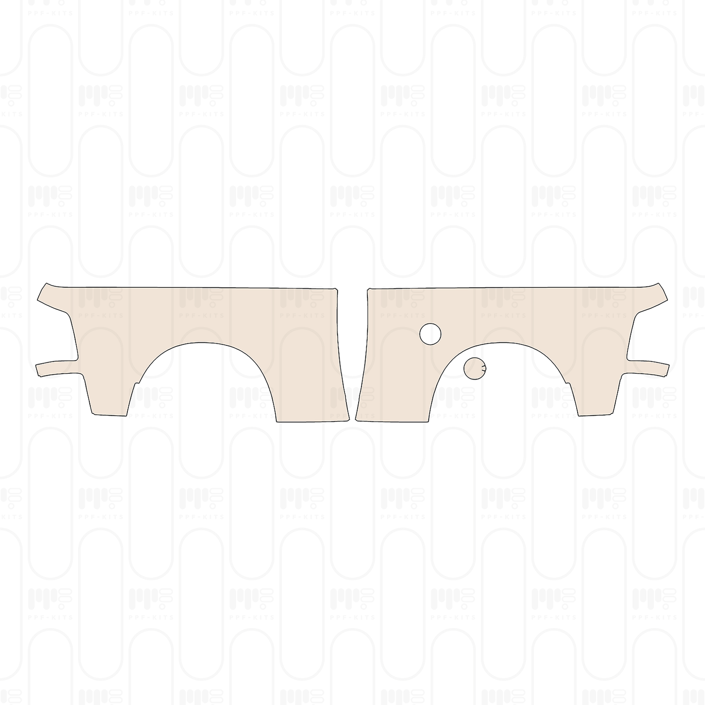 Pre-Cut PPF RAM Trucks 3500 Laramie 2024