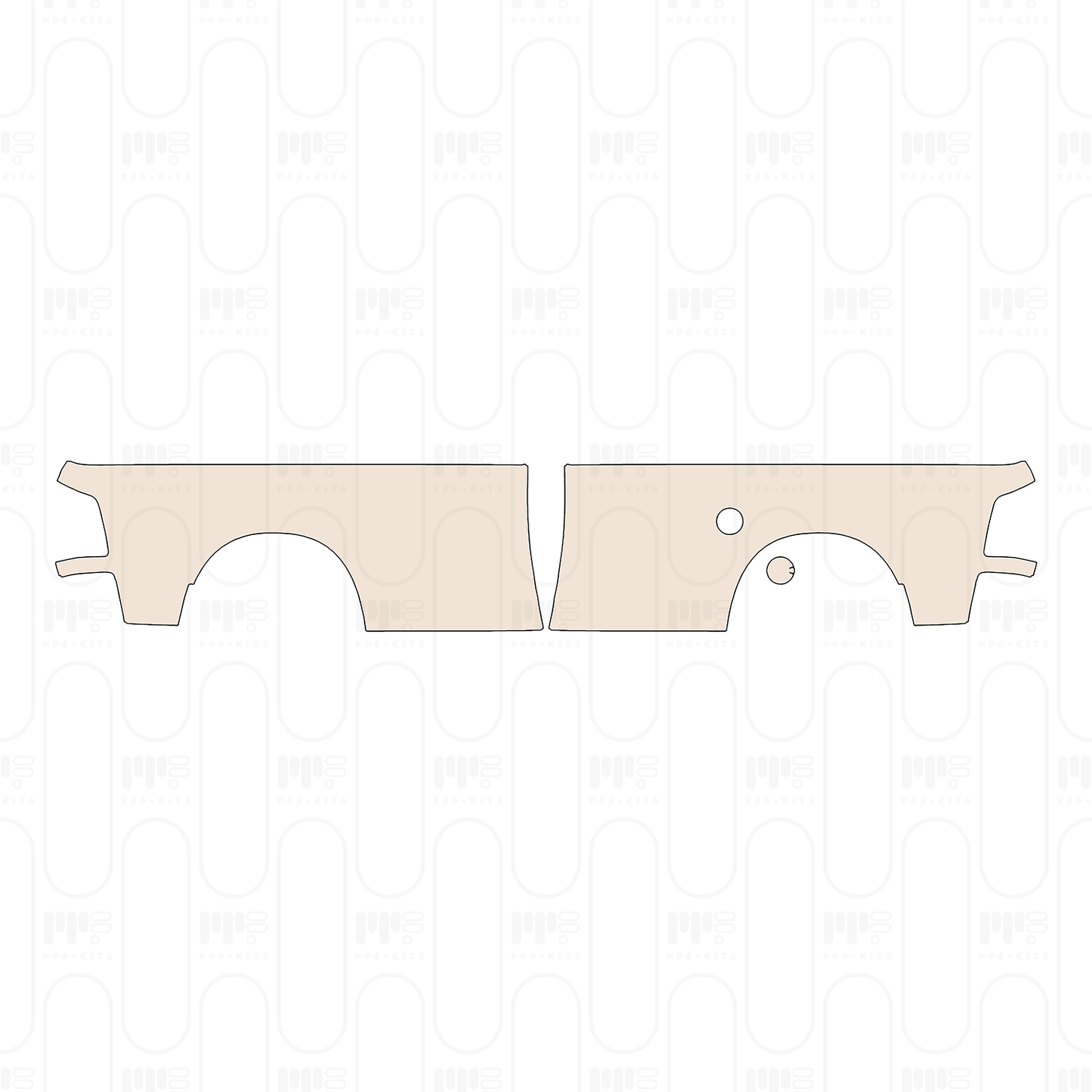 Pre-Cut PPF RAM Trucks 3500 Laramie 2024