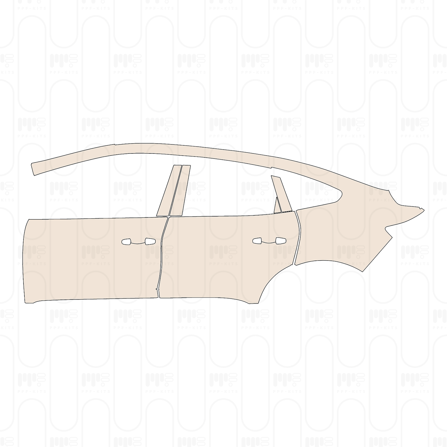 Pre-Cut PPF Renault Arkana Evolution 2022