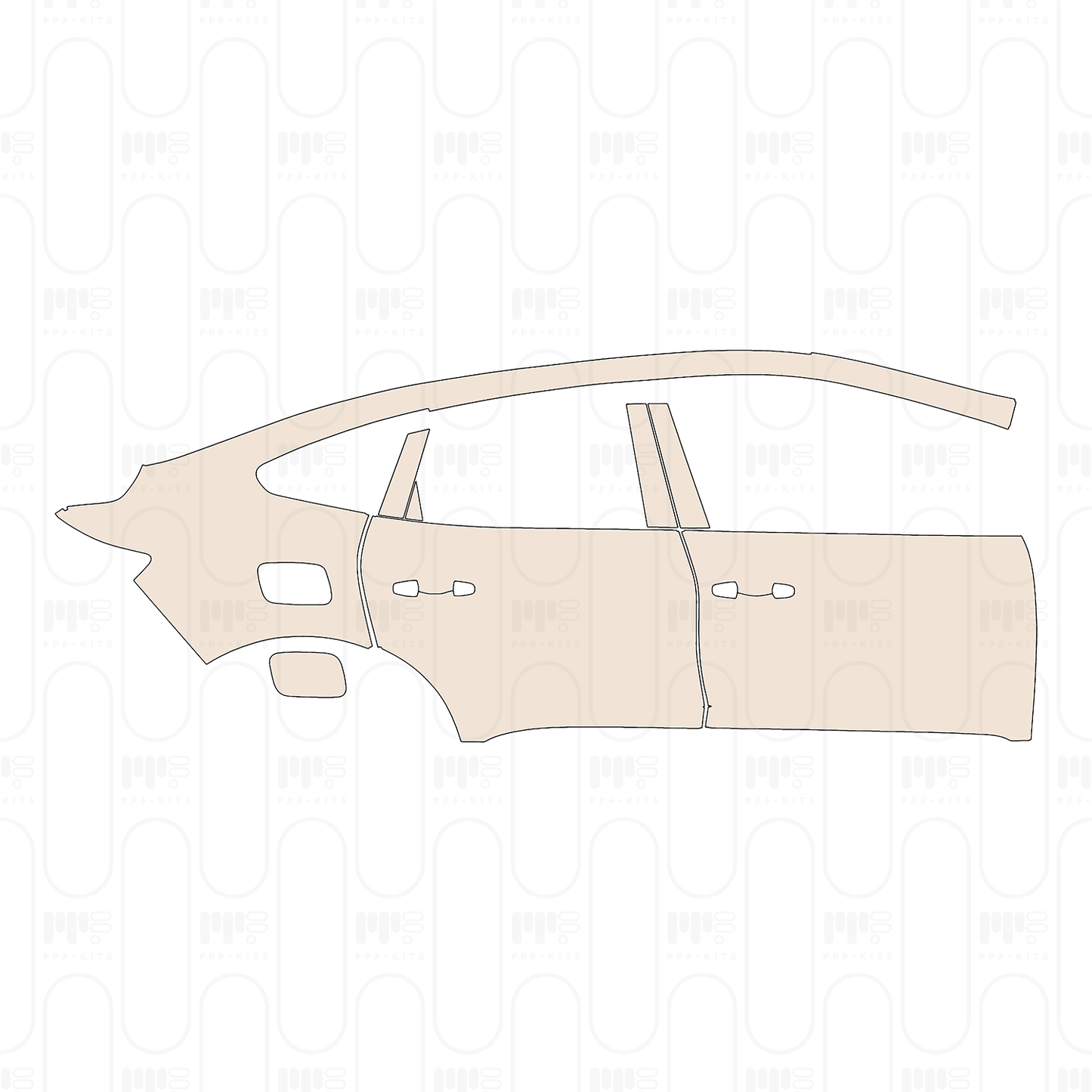 Pre-Cut PPF Renault Arkana Evolution 2022