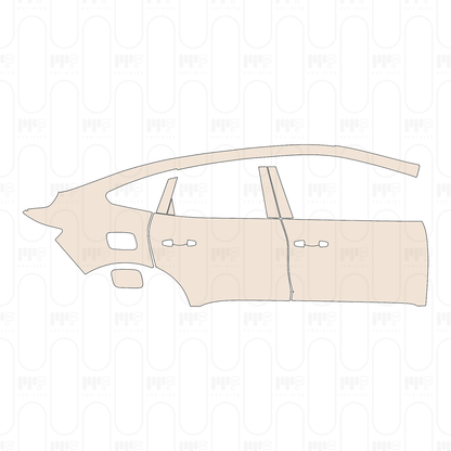 Pre-Cut PPF Renault Arkana Evolution 2022