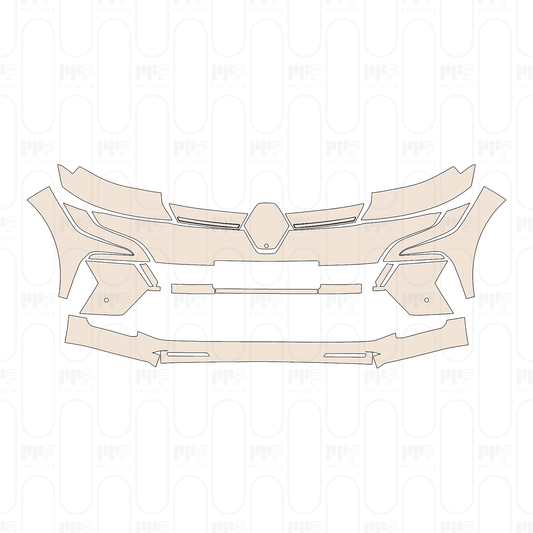Pre-Cut PPF Renault Megane E-Tech 2022