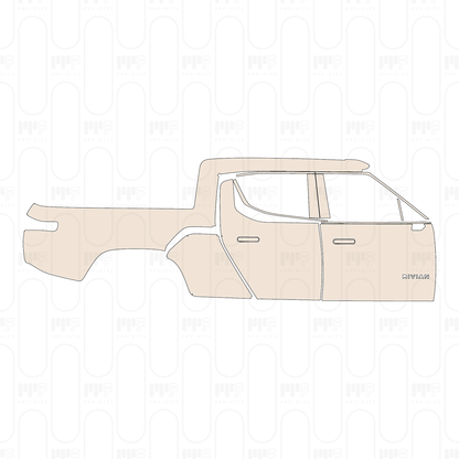 Pre-Cut PPF Rivian R1T 2023