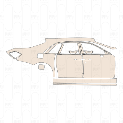 Pre-Cut PPF Rolls-Royce Ghost Standard Wheelbase 2022