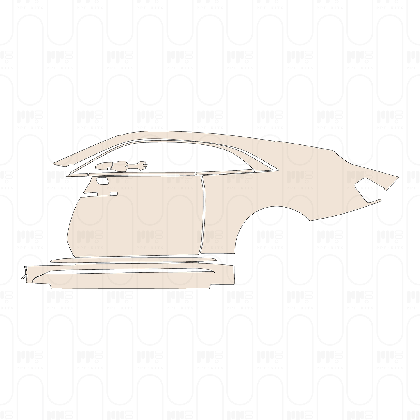 Pre-Cut PPF Rolls-Royce Spectre 2025