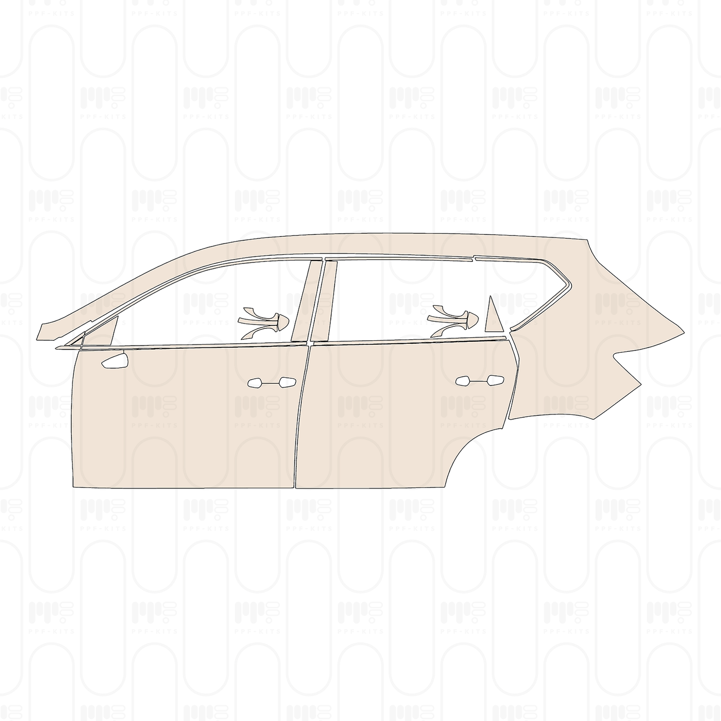 Pre-Cut PPF Seat Ateca SE 2023