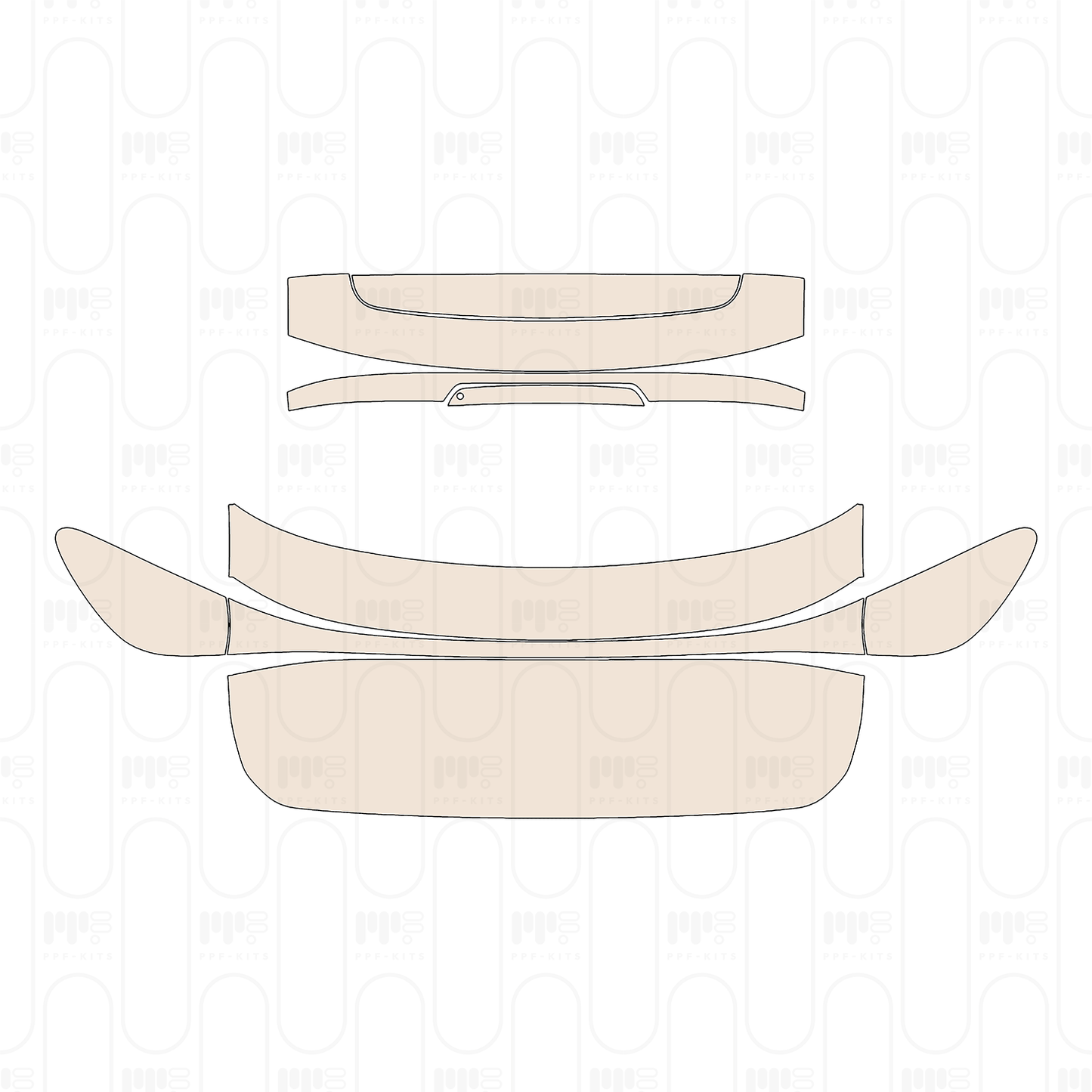 Pre-Cut PPF Smart #1 Base 2025