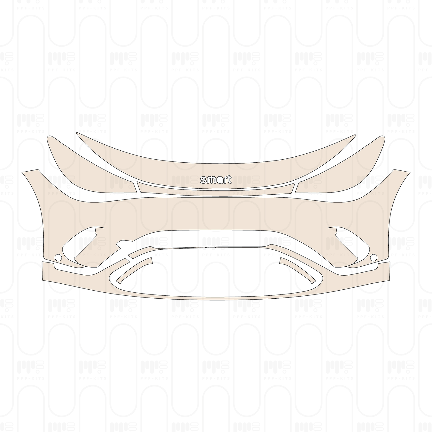 Pre-Cut PPF Smart #3 Base 2025