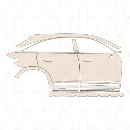 Pre-Cut PPF Smart #3 Base 2025