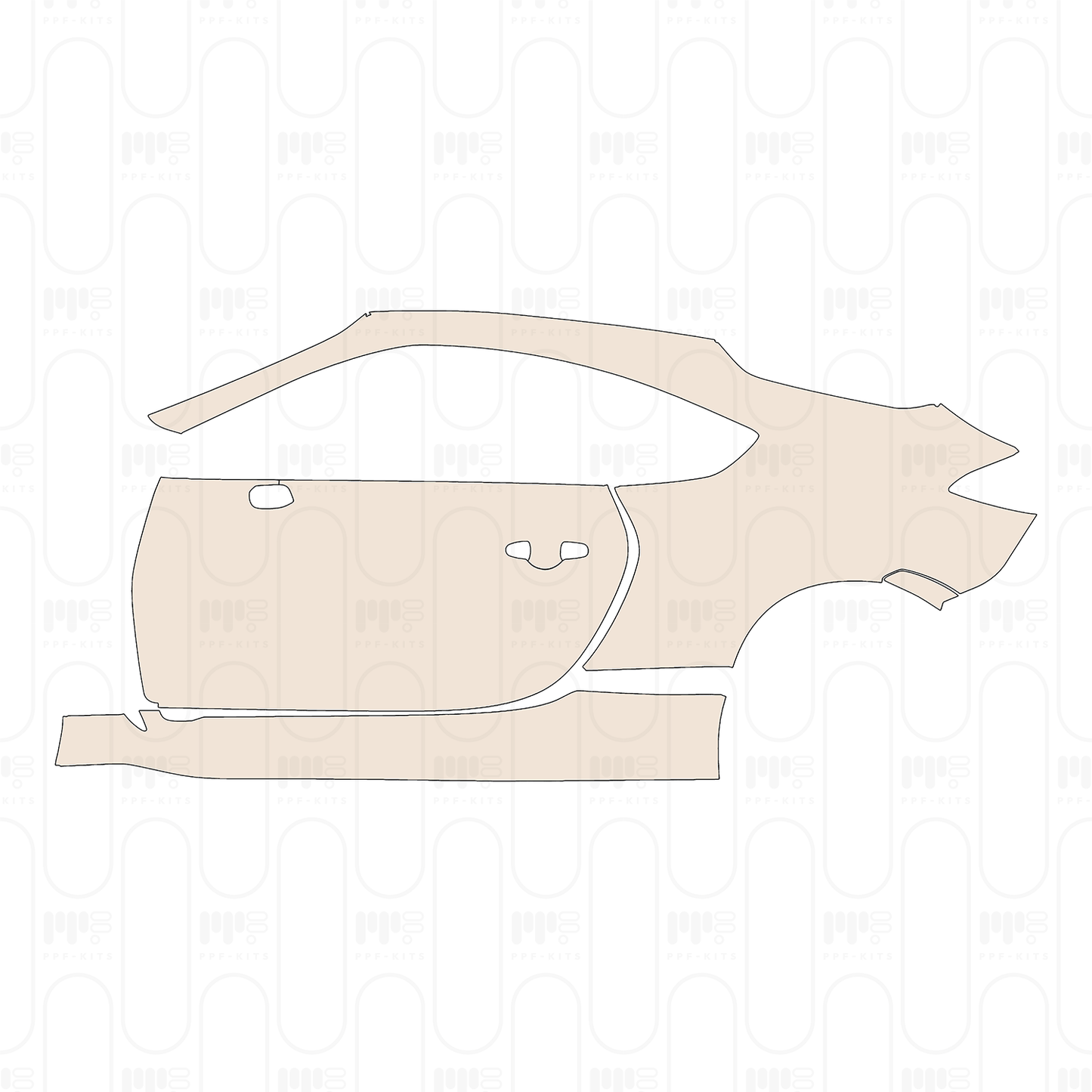 Pre-Cut PPF Subaru BRZ 2022