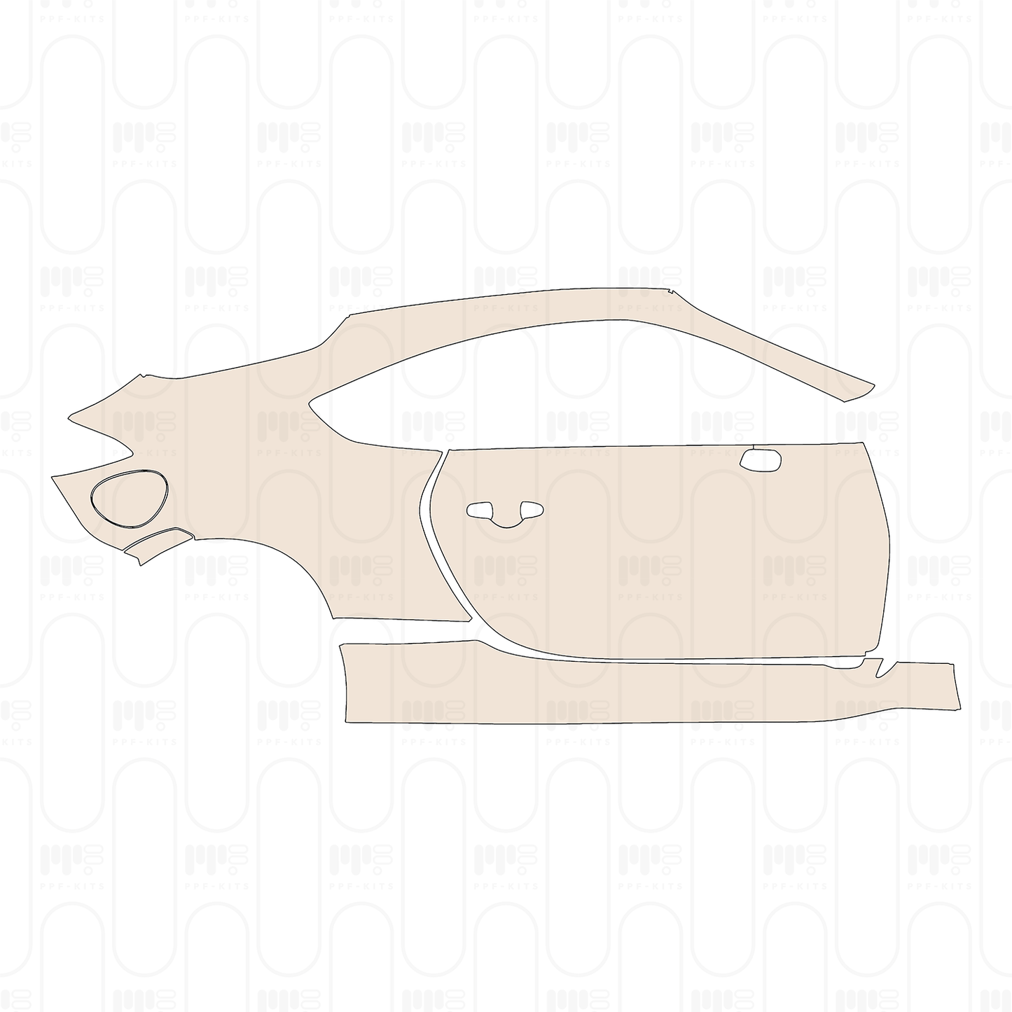 Pre-Cut PPF Subaru BRZ 2022