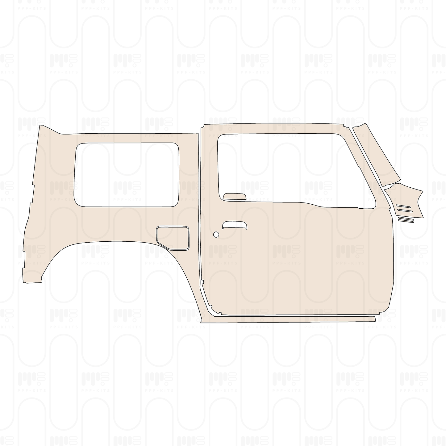 Pre-Cut PPF Suzuki Jimny 3Door 2023
