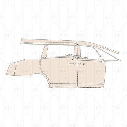 Pre-Cut PPF Toyota Alphard 2024
