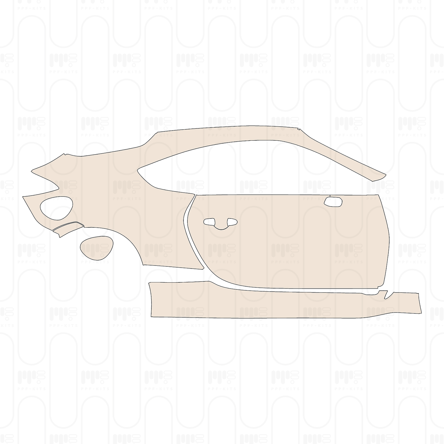 Pre-Cut PPF Toyota GR86 2023