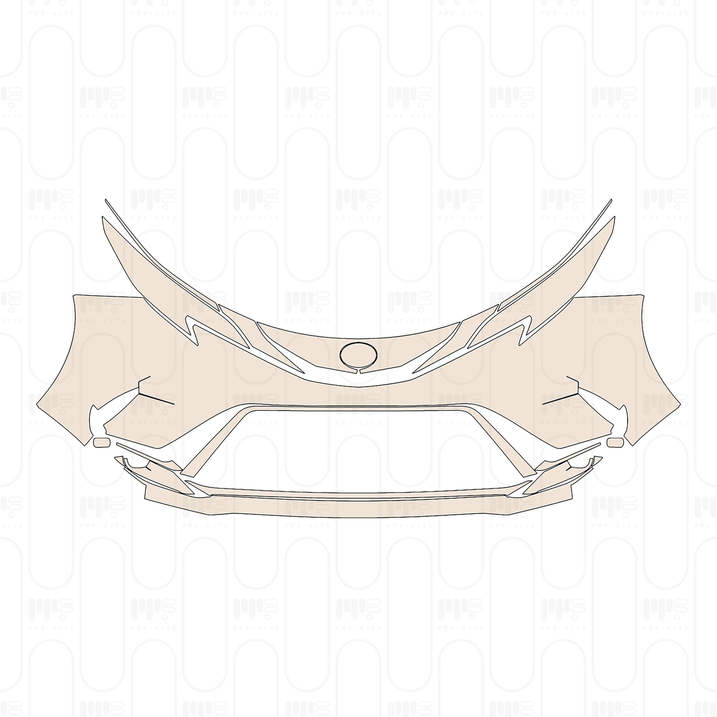 Pre-Cut PPF Toyota Sienna XSE 2023