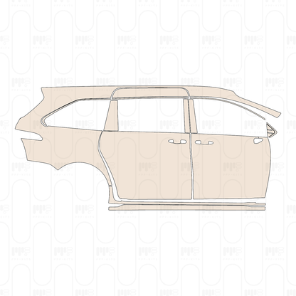 Pre-Cut PPF Toyota Sienna Platinum 2023