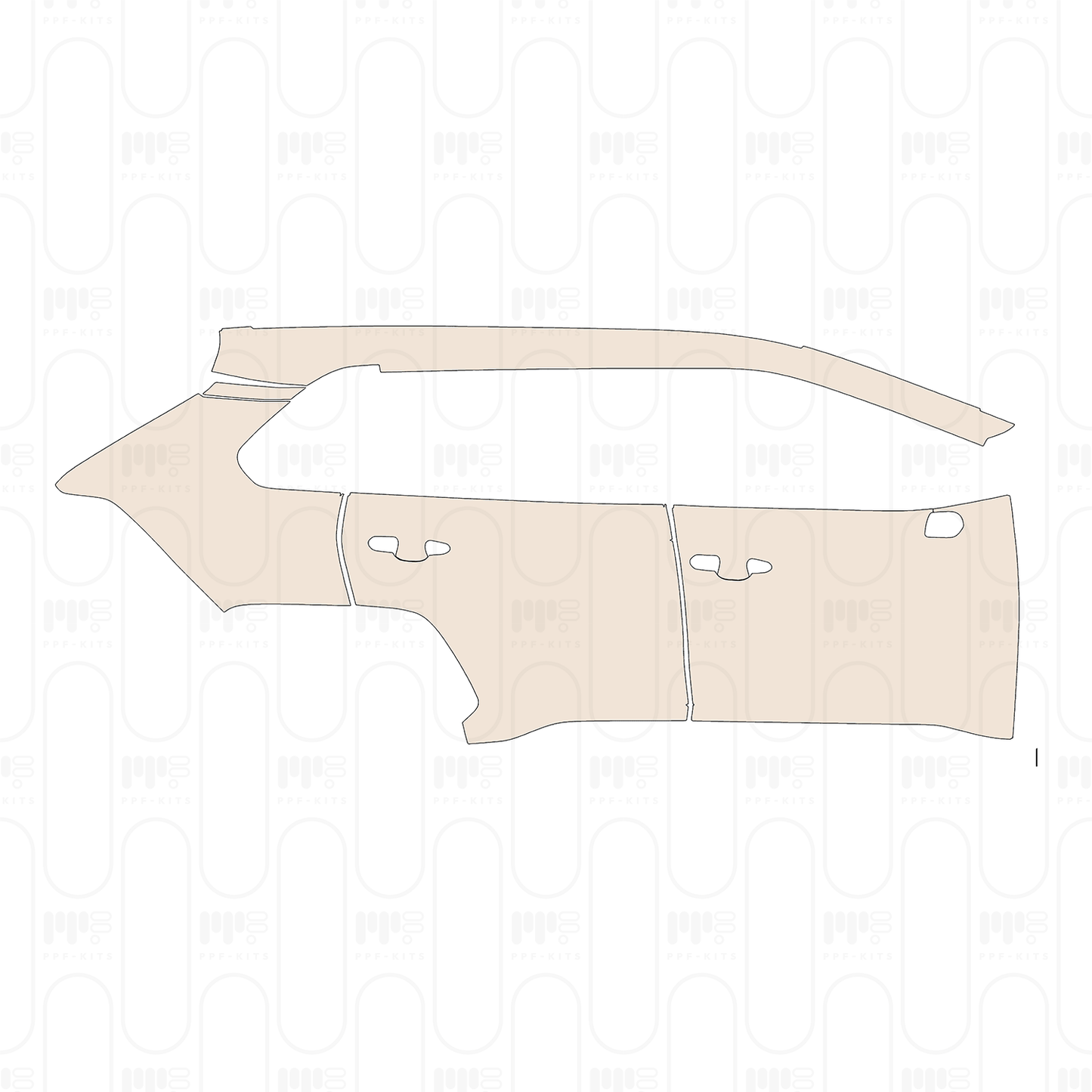 Pre-Cut PPF Toyota RAV4 Base 2025