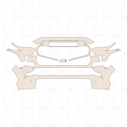 Pre-Cut PPF Toyota Sequoia TRD Pro 2023