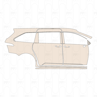 Pre-Cut PPF Toyota Sienna Platinum 2023