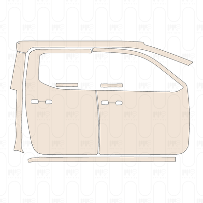 Pre-Cut PPF Toyota Tacoma Double Cab TRD Pro 2024