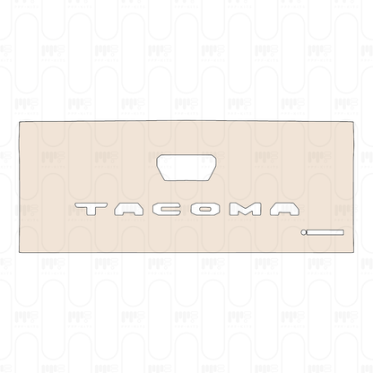 Pre-Cut PPF Toyota Tacoma Double Cab TRD Sport 2024
