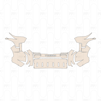 Pre-Cut PPF Toyota Tundra CrewMax Capstone 2023
