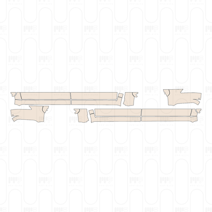 Pre-Cut PPF Toyota Tundra CrewMax Capstone 2023