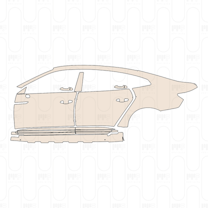 Pre-Cut PPF Volkswagen CC Sedan 2023
